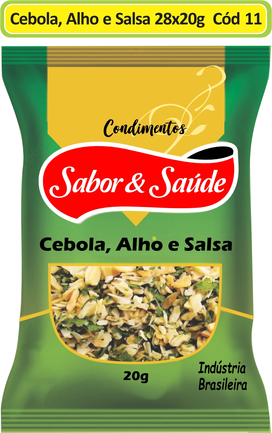 Cebola, Alho e Salsa