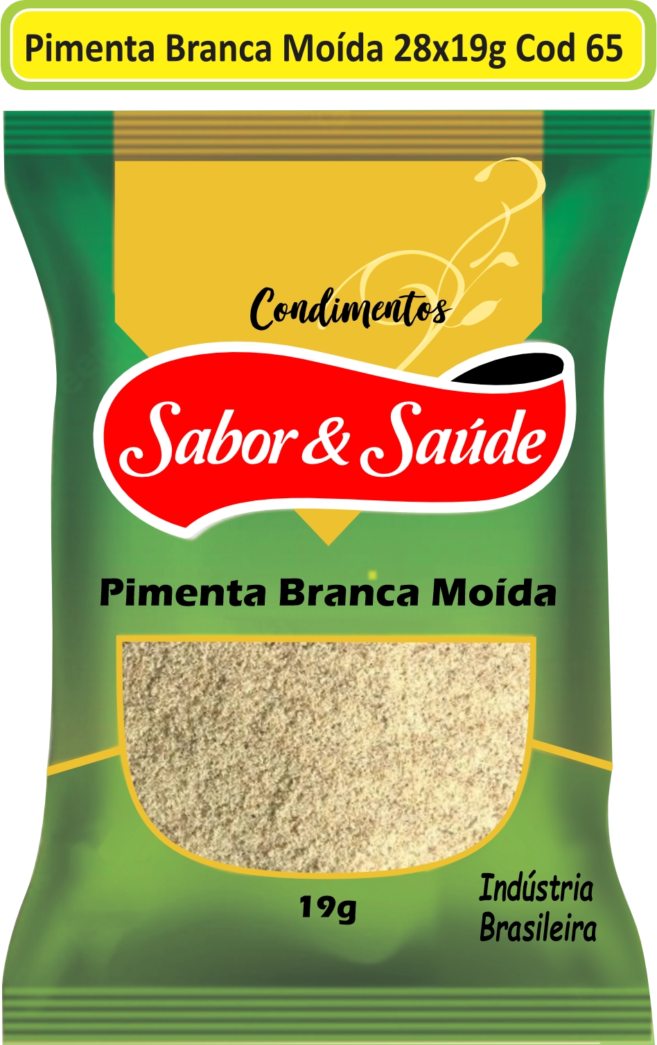 Pimenta Branca Moída