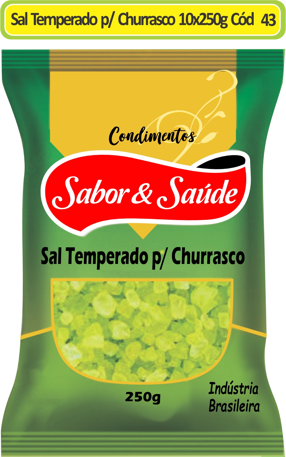 Sal Temperado p/ Churrasco